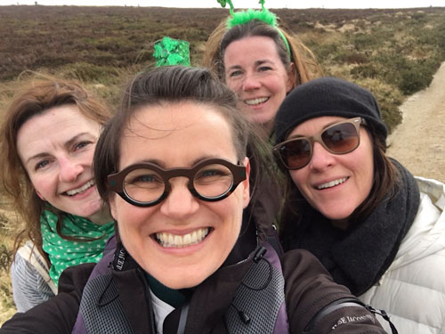 Paddy's Day walk, Ticknock Forest to Fairy Castle